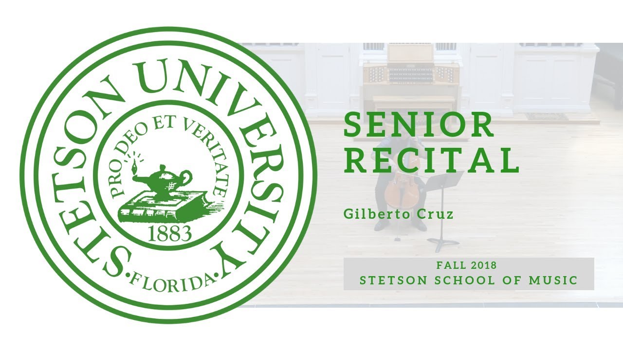 Senior Recital - Gilberto Cruz
