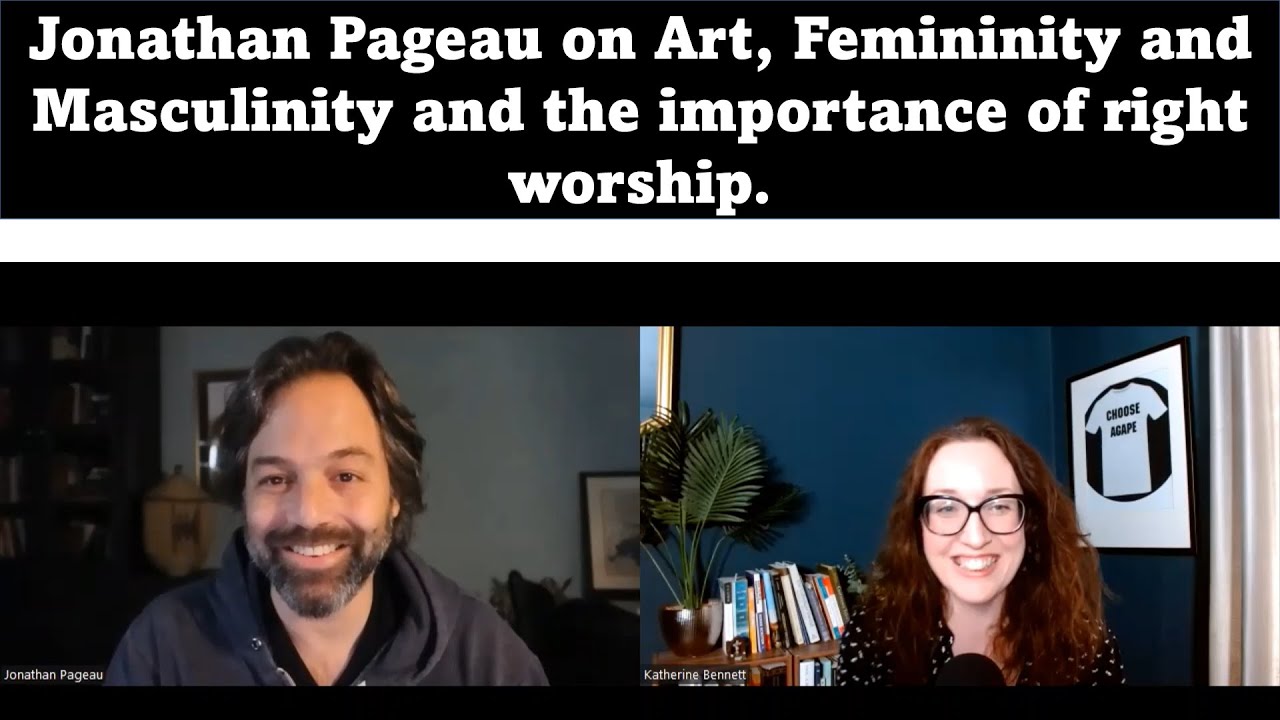 Jonathan Pageau in conversation with Katherine at Choose Agape