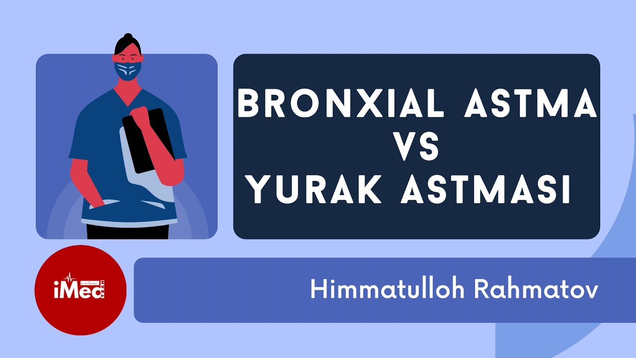 YURAK ASTMASI va BRONXIAL ASTMA differensial diagnostikasi | #imedteam #imed #astma #yurak_astmasi
