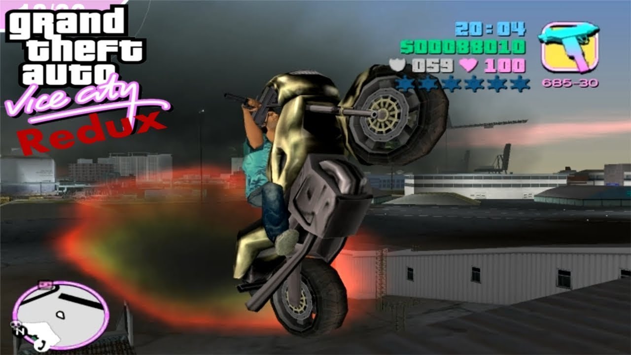 تختيم مهمات درايفر فاي ستي gta vice city المهمة القفز #39 امكان سريه وصلنه (95%) شدشد HD FULL