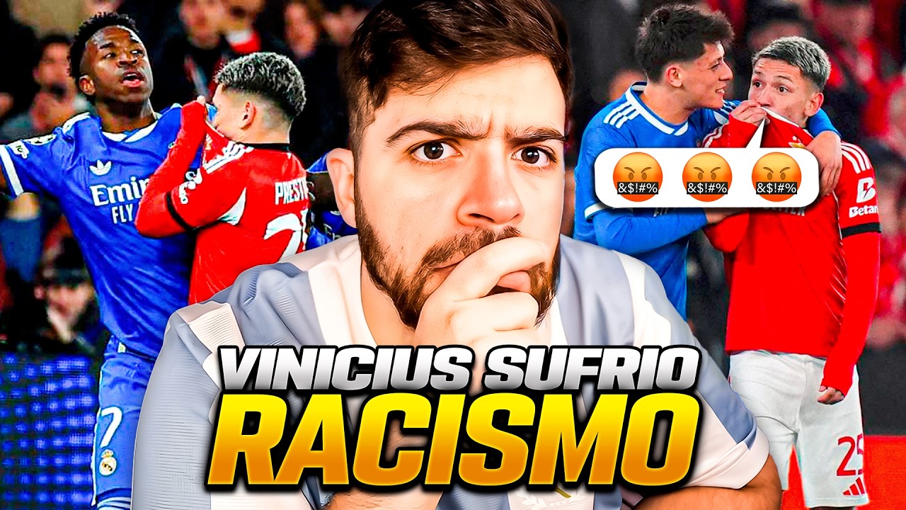 LA COBRA REACCIONA Y OPINA AL RACISMO QUE SUFRIO VINICIUS VS BENFICA POR CHAMPIONS LEAGUE