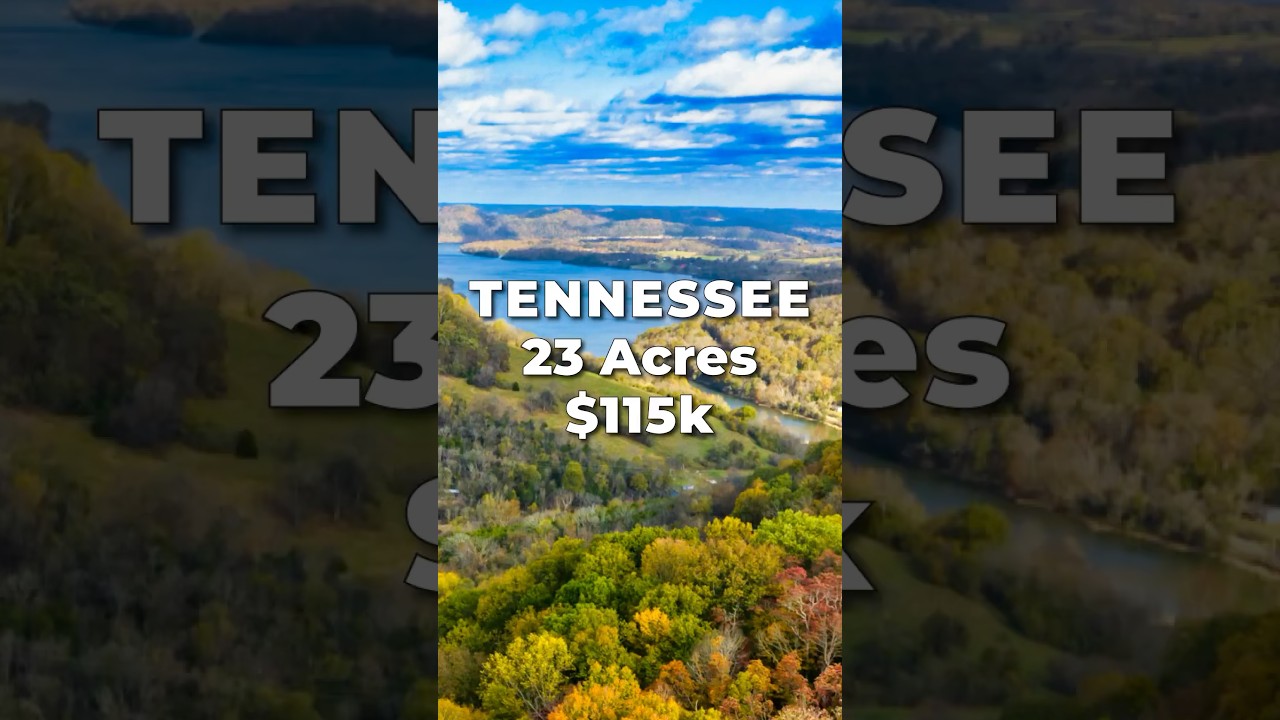 LAND for SALE in TENNESSEE &bull; 23 Acres with Power &bull; LANDIO