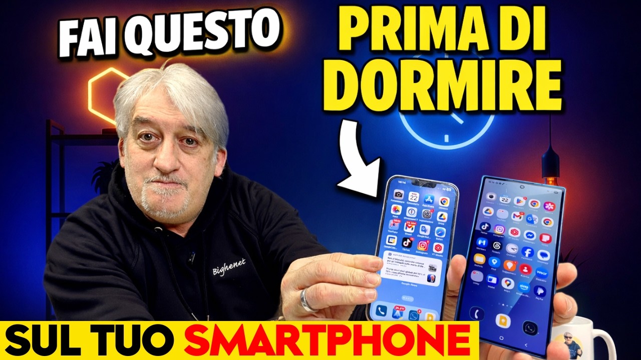 Fai QUESTO sul TUO TELEFONO PRIMA di dormire: domani mattina CAPIRAI