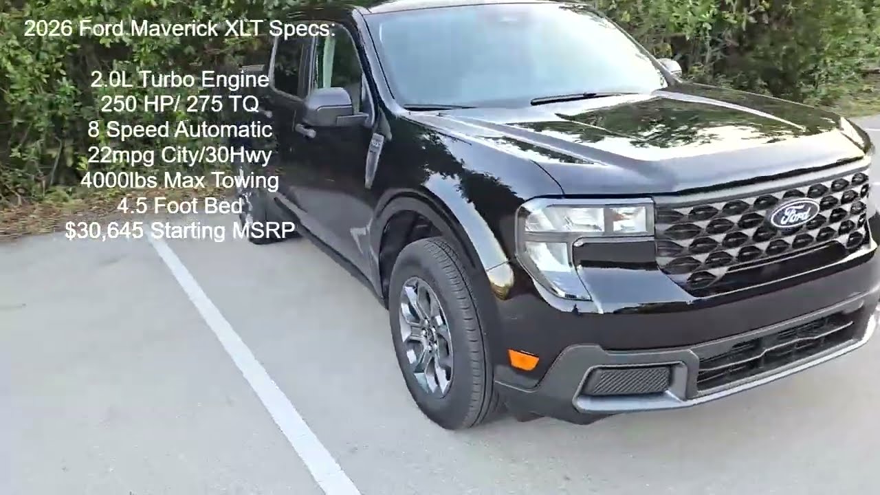 Rental Car Reviews: 2026 Ford Maverick XLT