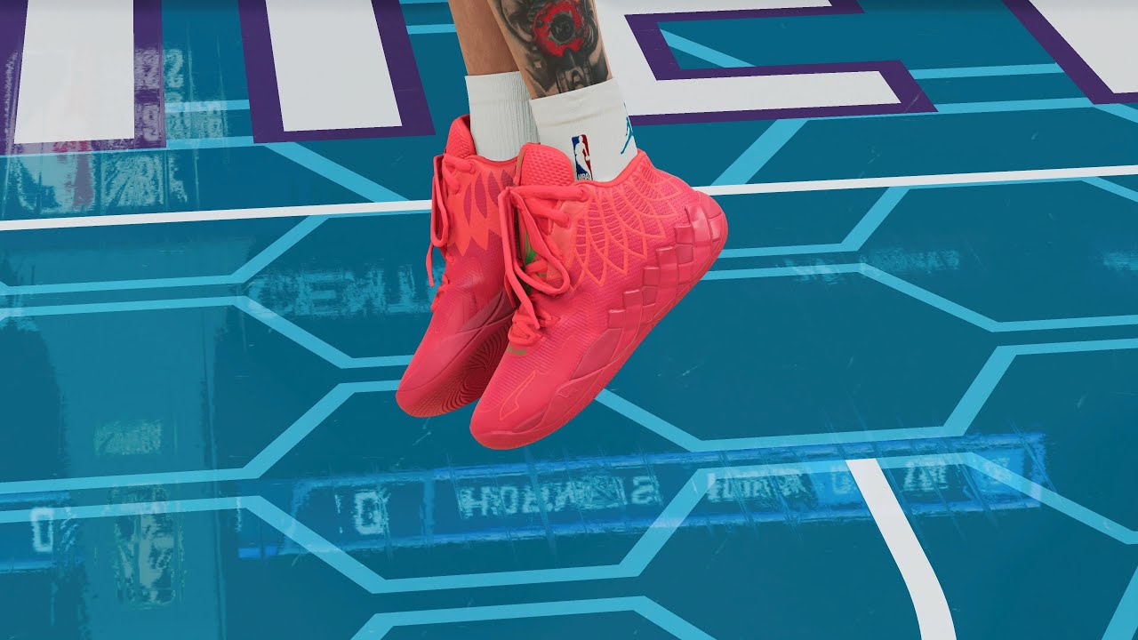 NBA 2K22 Next-Gen Shoe Creator Puma MB.01 Rick & Morty