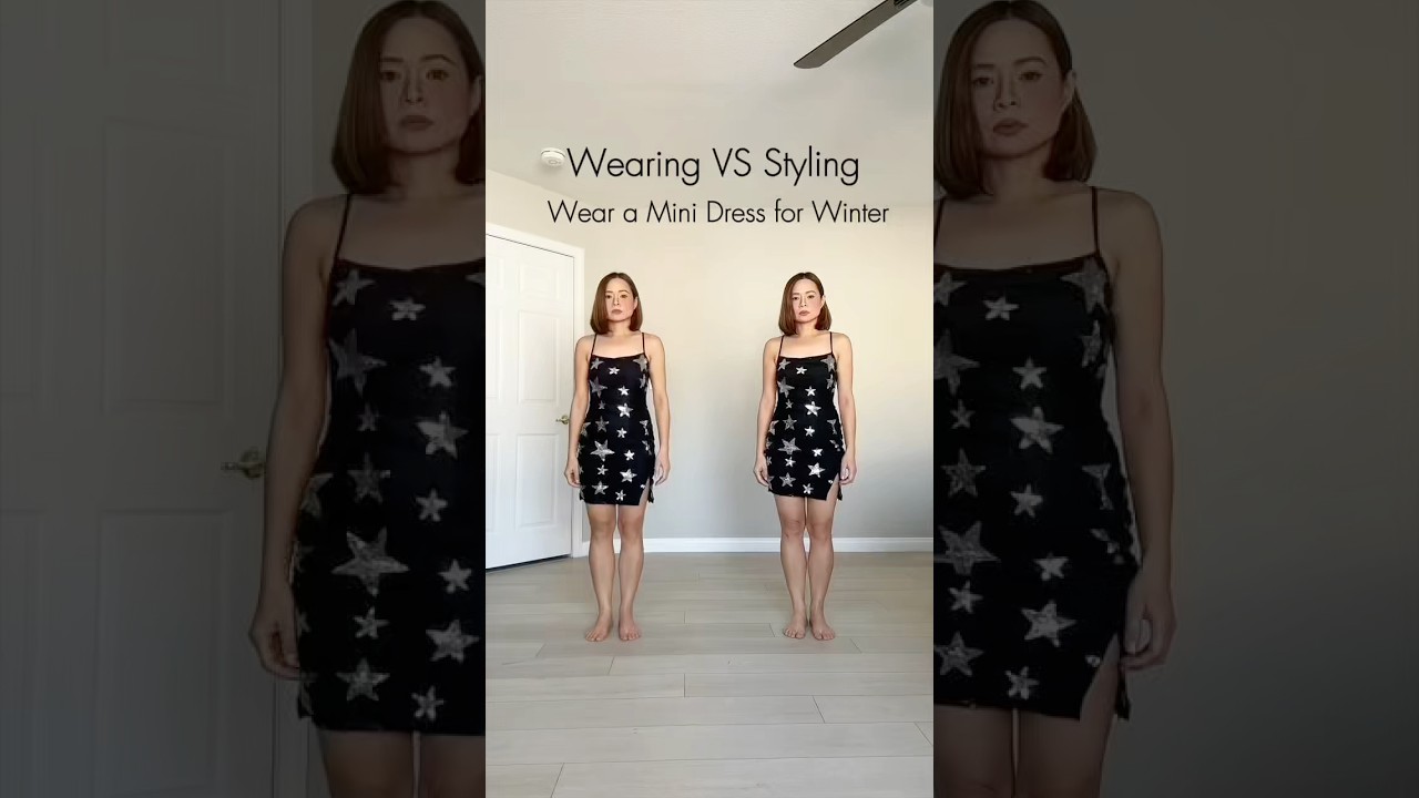 Wearing VS Styling - Star Dress ⭐️ #shorts