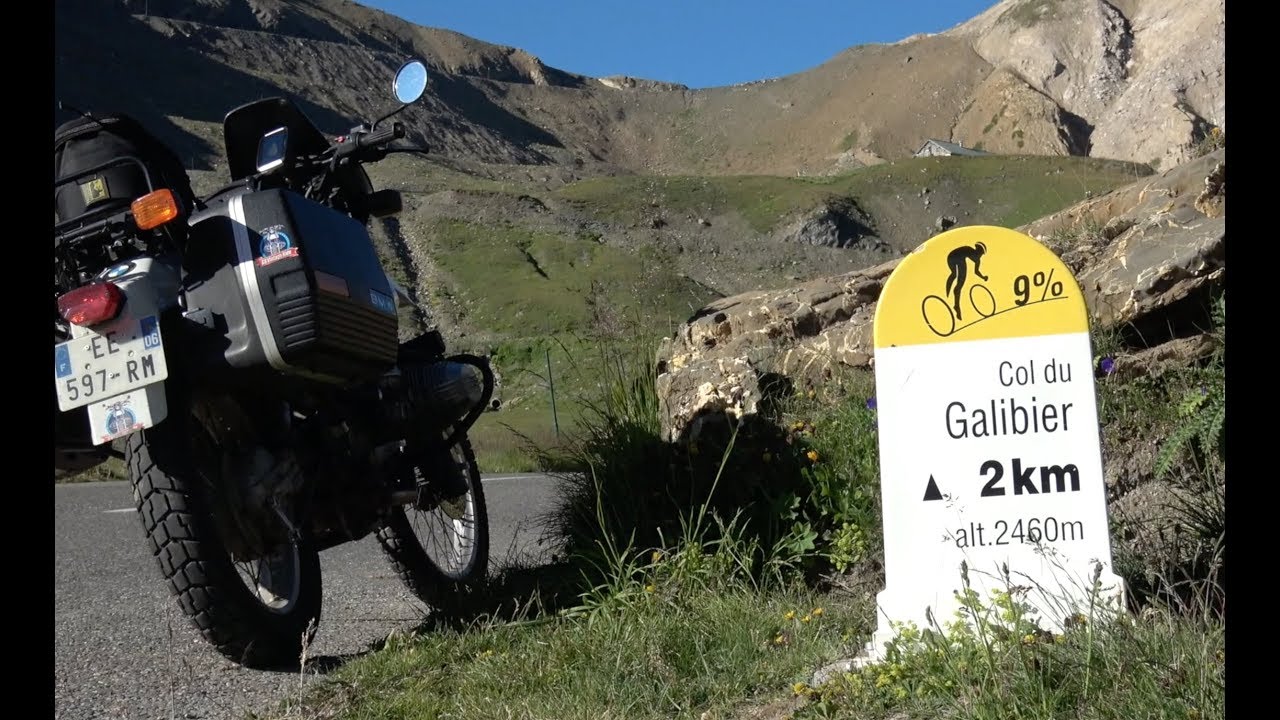 BMW R80GS - Royal Enfield Himalayan - Autour du Galibier Partie 2/2