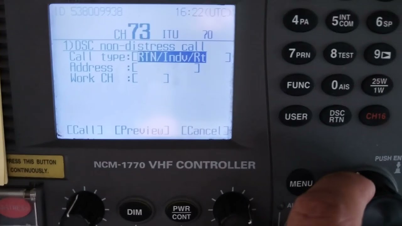 How to Test JRC VHF Weekly