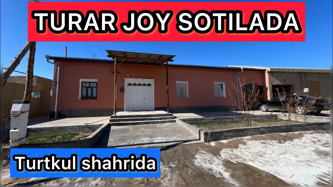 TURTKUL SHAHRIDA TURAR JOY SOTILADI TAYYOR REMONTLANGAN14-mart, 2024