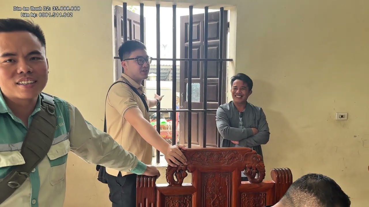 Nghe dàn âm thanh D2 qua một vị khách đã lắp thấy HAY QUÁ anh Toàn quyết định lắp dàn âm thanh D2