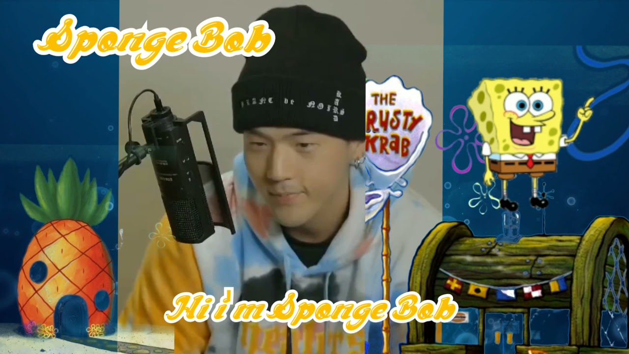 Big Matthew impressionating Sponge Bob's characters #KARD #KPOP #FUNNY_MOMNETS #BM #BIGMATTHEW