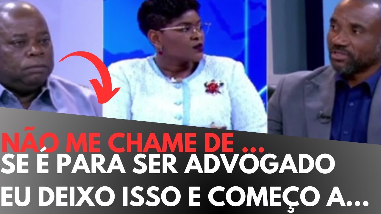 DR. Bali entra em atritos clássicos de termos judicias em debate com o dr.  Tito Na tv zimbo...