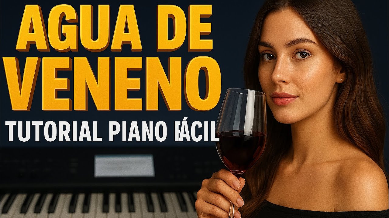 Agua de Veneno-Tutorial Piano 