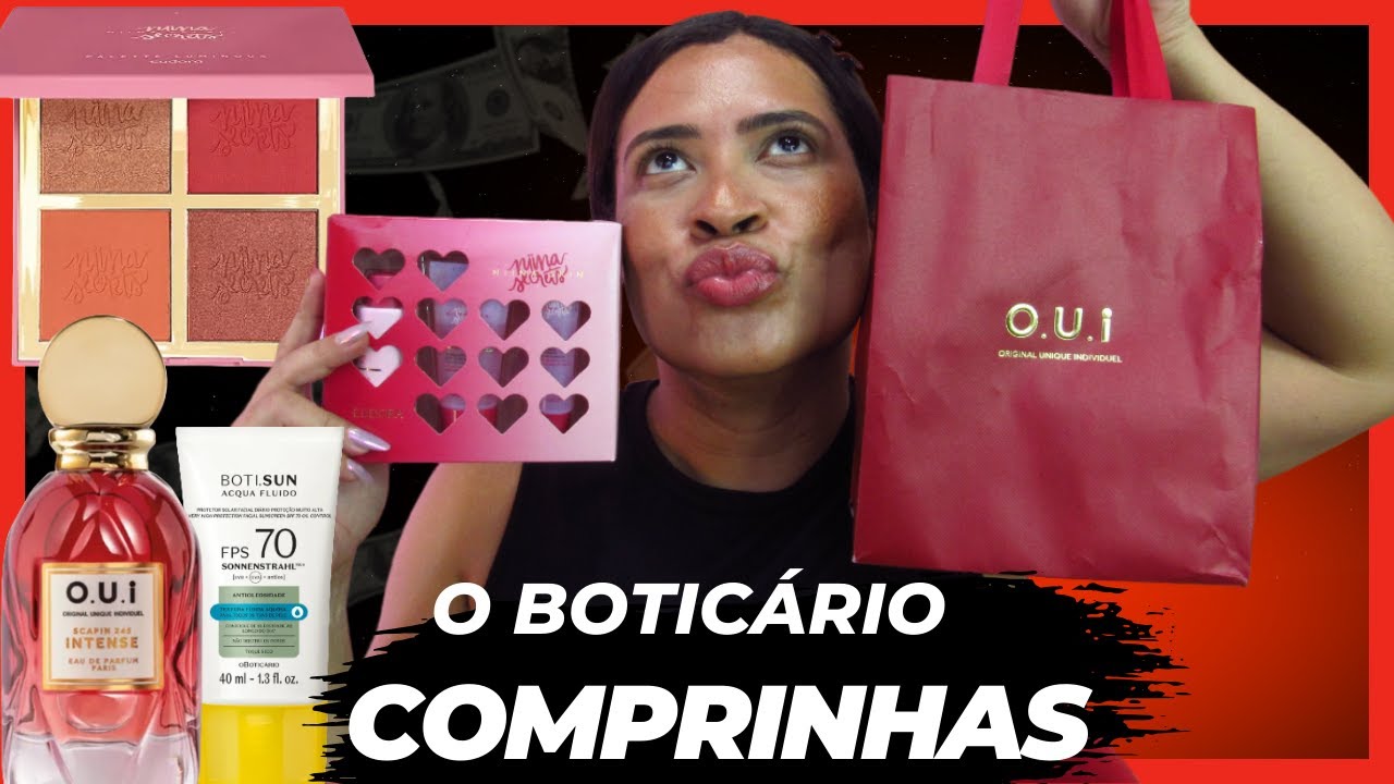 COMPRINHAS DE  🛍️ O BOTICÁRIO - EUDORA NIINA SECRETS - O.U.I - QDB - DENISON DIAMOND