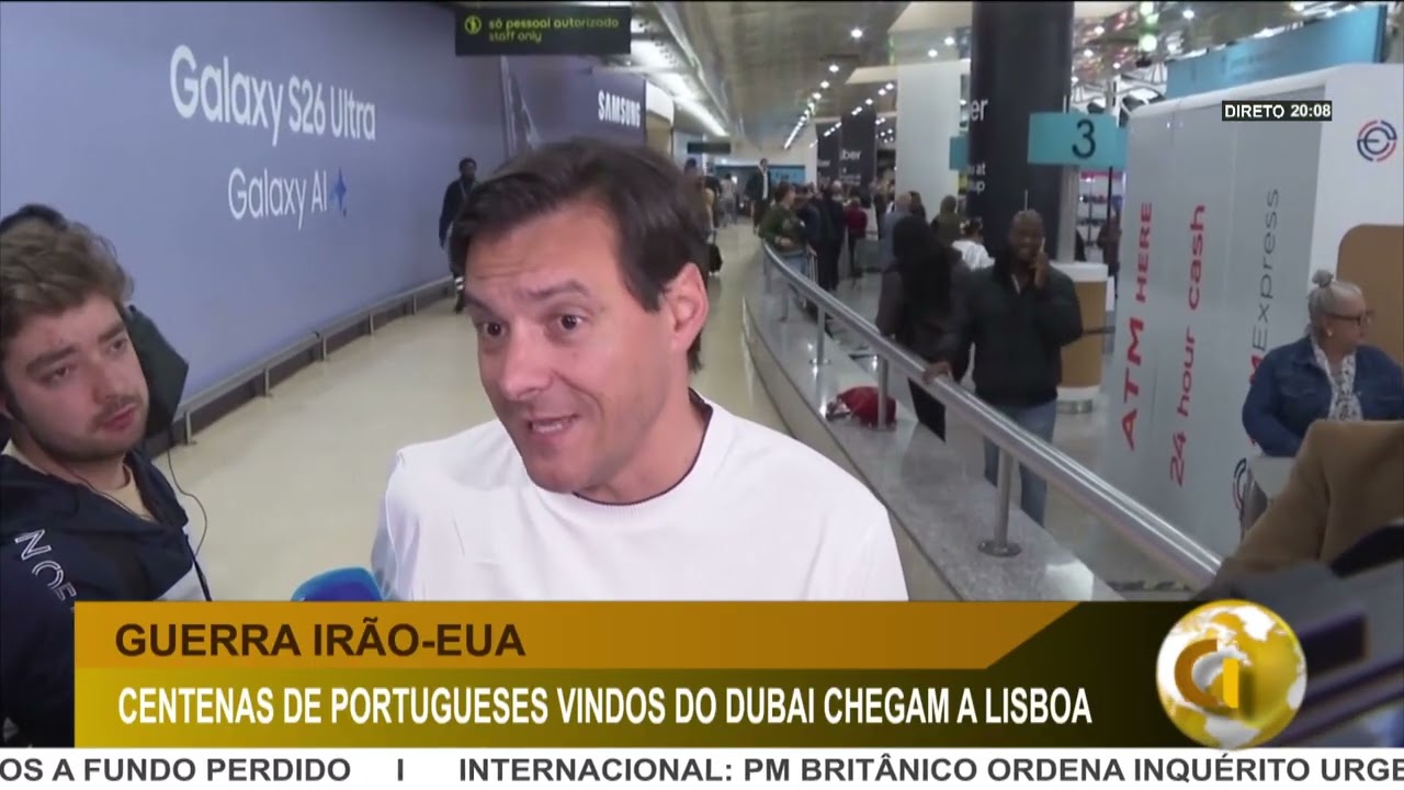 DI | MAIS DE 100 PORTUGUESES CHEGAM A LISBOA VINDOS DO DUBAI