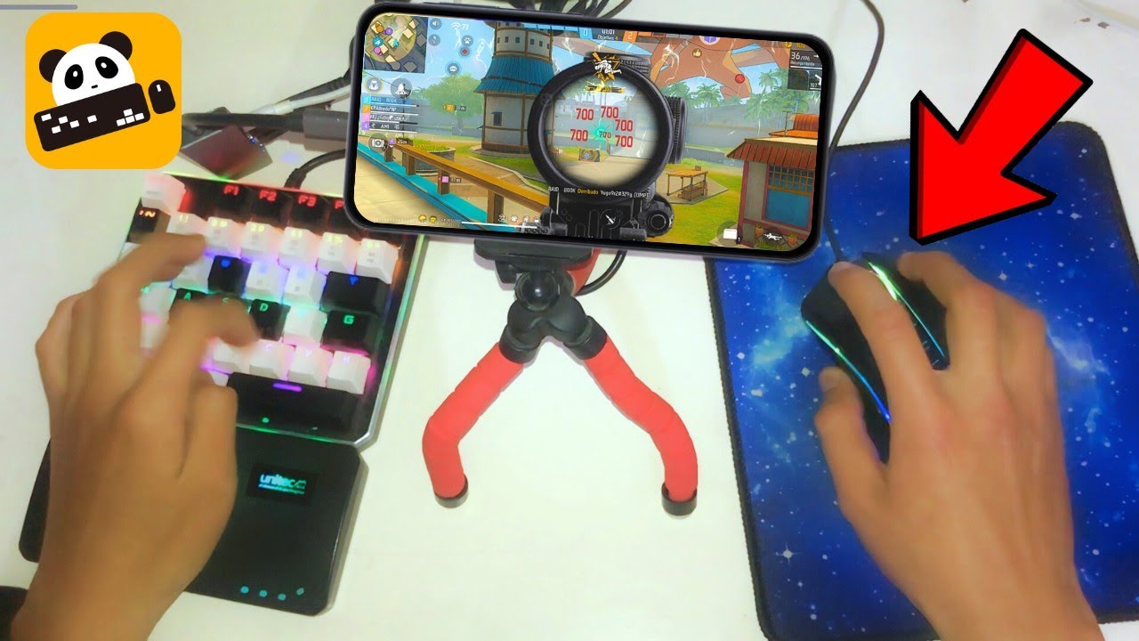 PANDA MOUSE PRO SENSIBILIDAD PERFECTA  -MOBILADOR FREEFIRE-