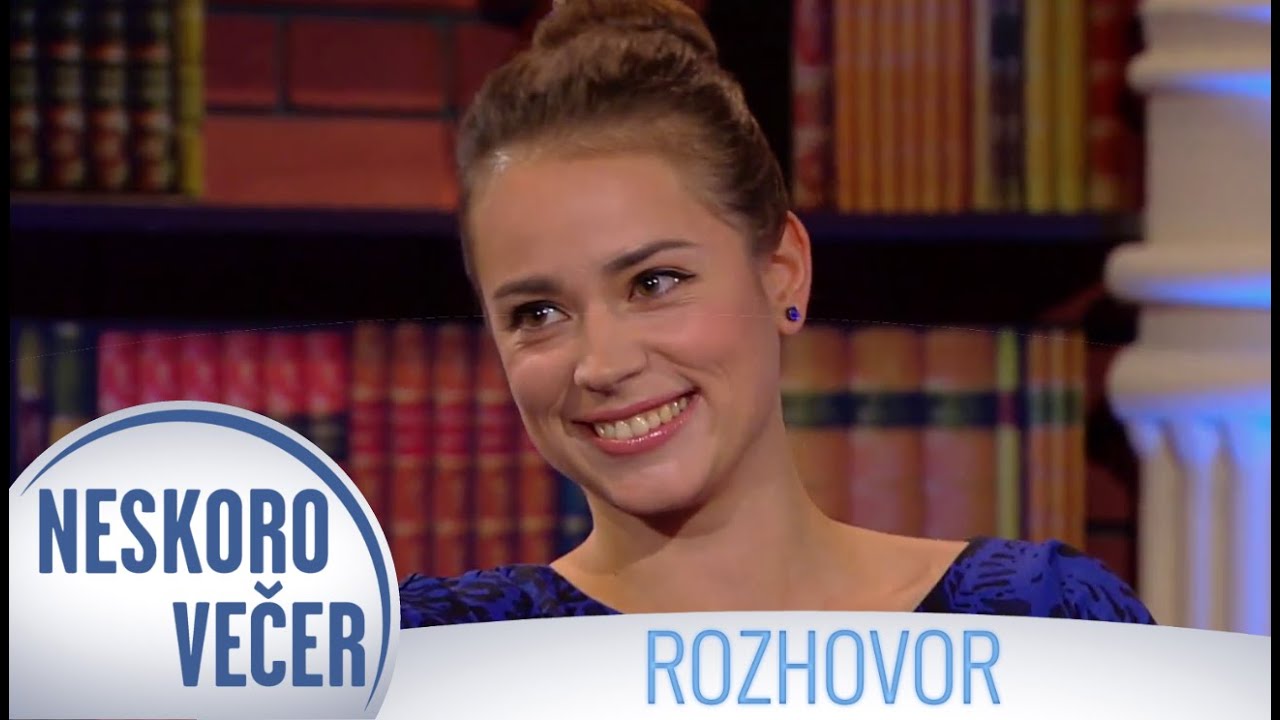 Herečka Gabika Marcinková v Neskoro Večer