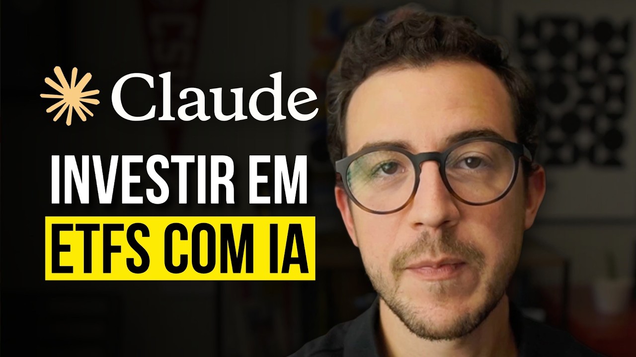 Montei uma carteira de ETFs com o Claude, e tô chocado