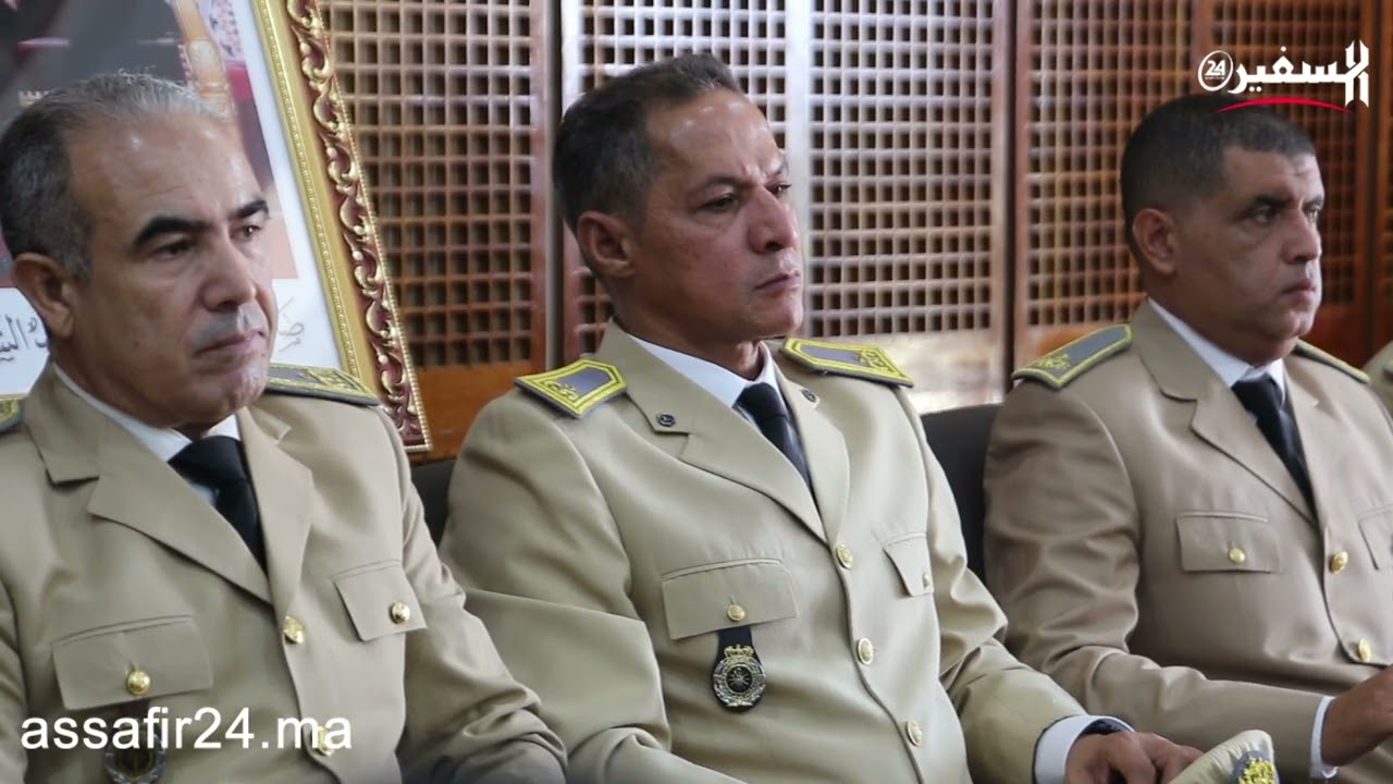 حفل تنصيب رجال السلطة بعمالة مقاطعات عين السبع الحي المحمدي