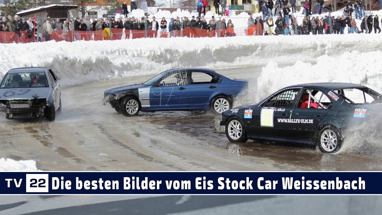 MOTOR TV22: Die besten Bilder vom Eis Stock Car | Eisrennen Weissenbach 2026