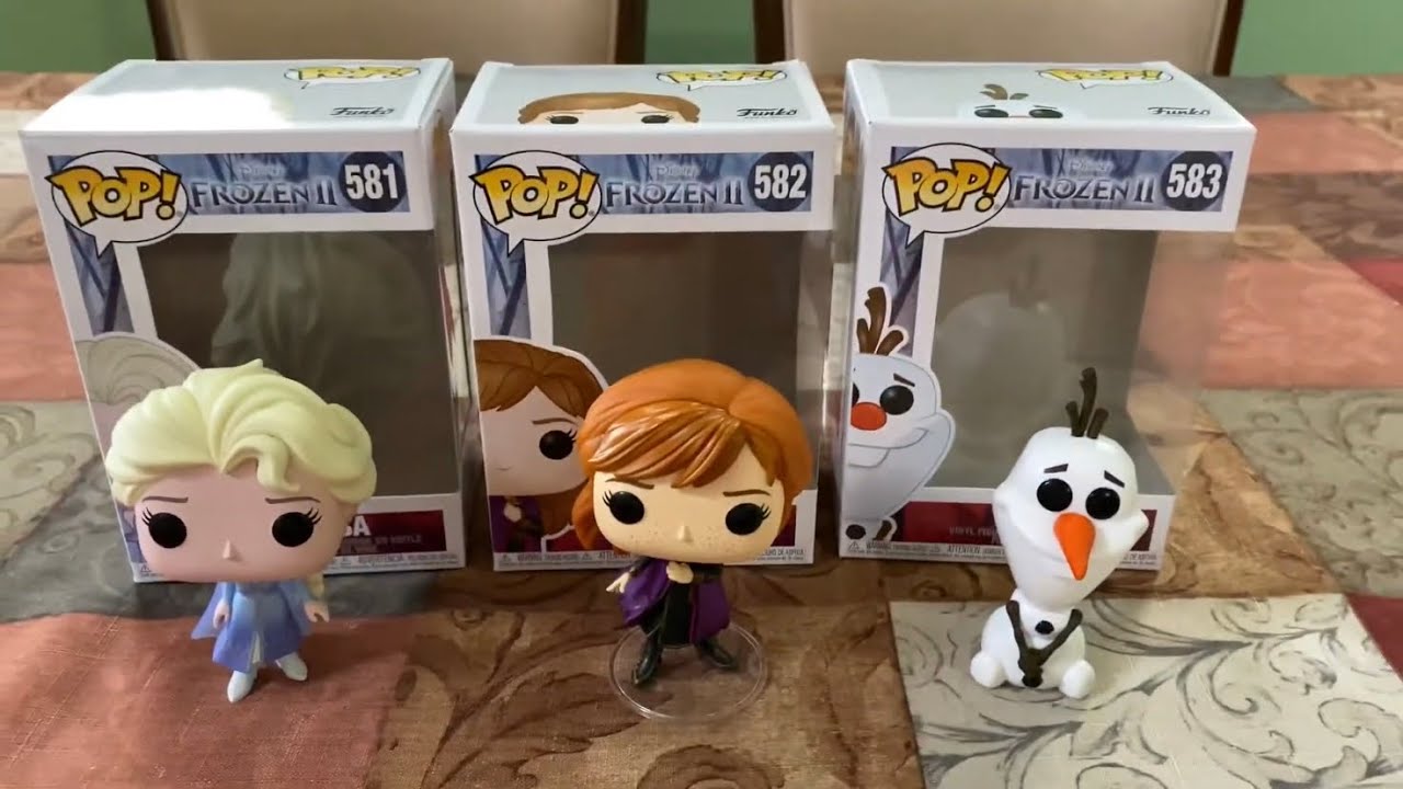 Frozen 2 Funko Pops Review + Unboxing!