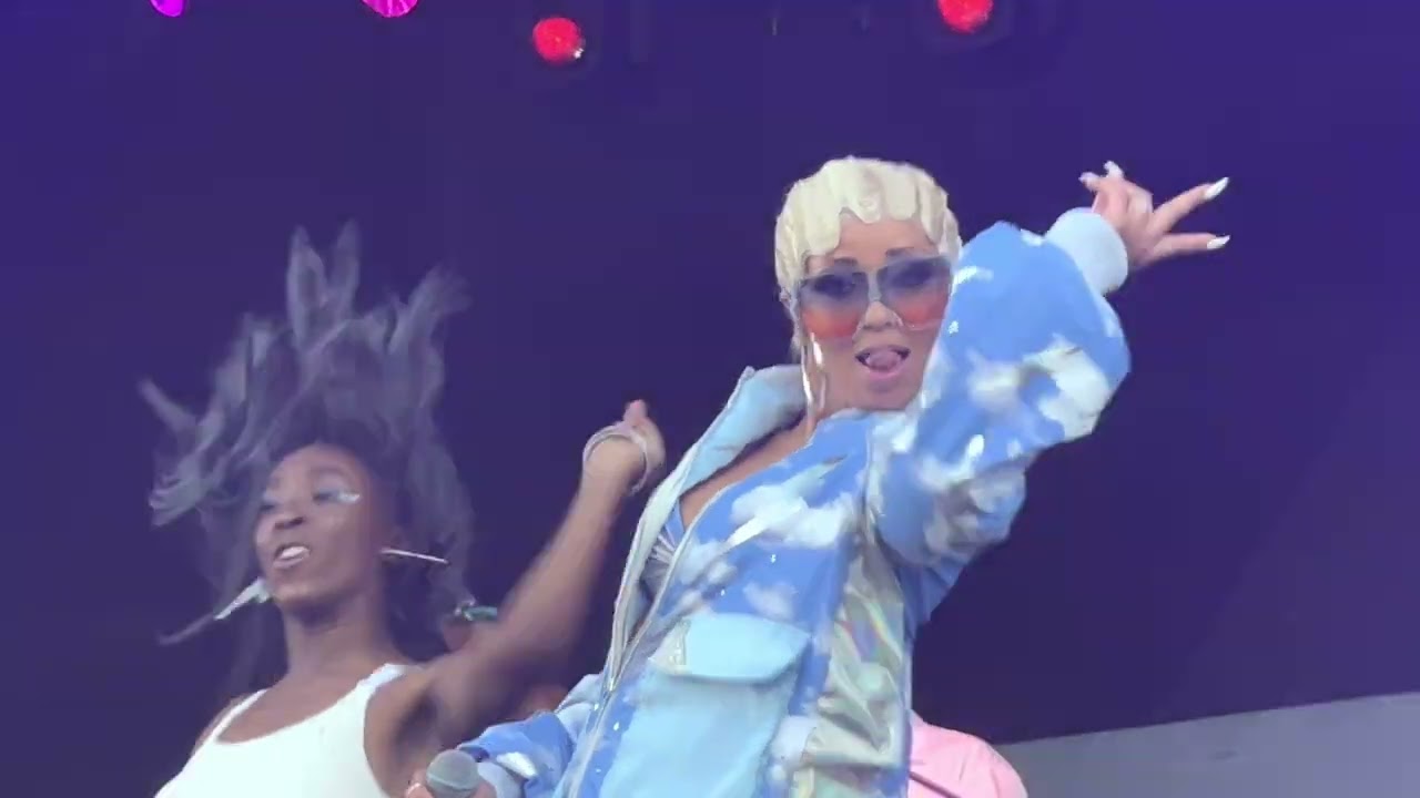 Mya performing Case Of The Ex & Best Of Me at the Lovers & Friends Festival in Las Vegas