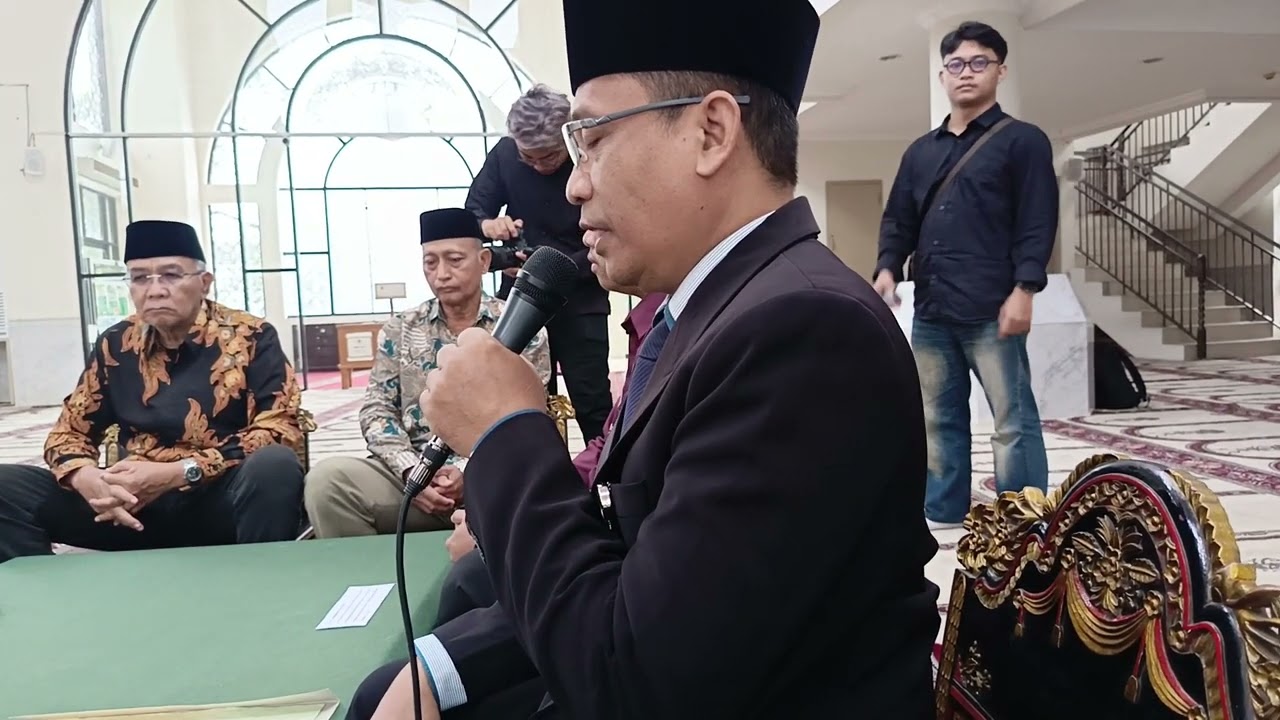 0210-0722 Ijab Qobul Afif di Masjid Raya Fatimah Senin 10 Februari 2026.