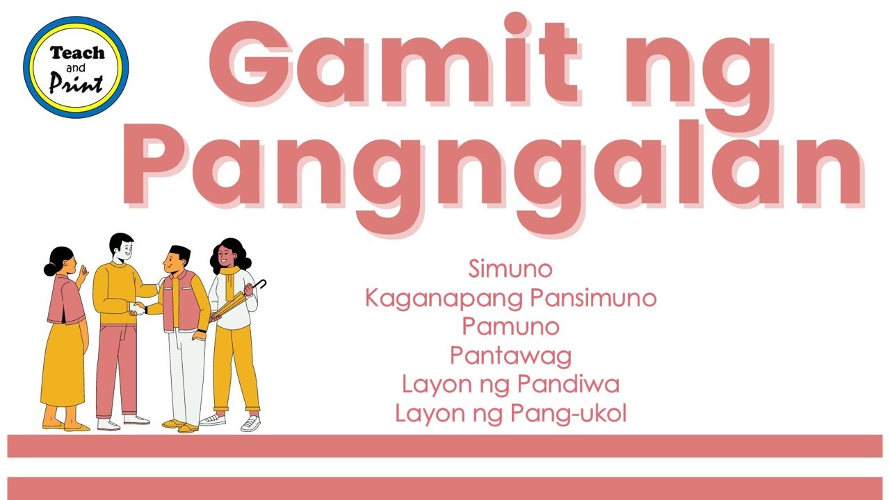 GAMIT NG PANGNGALAN