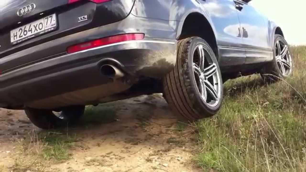 Audi Q7 3.0 TDi vs Nissan Pathfinder R51 2.5 TDi - 4x4 Off Road test
