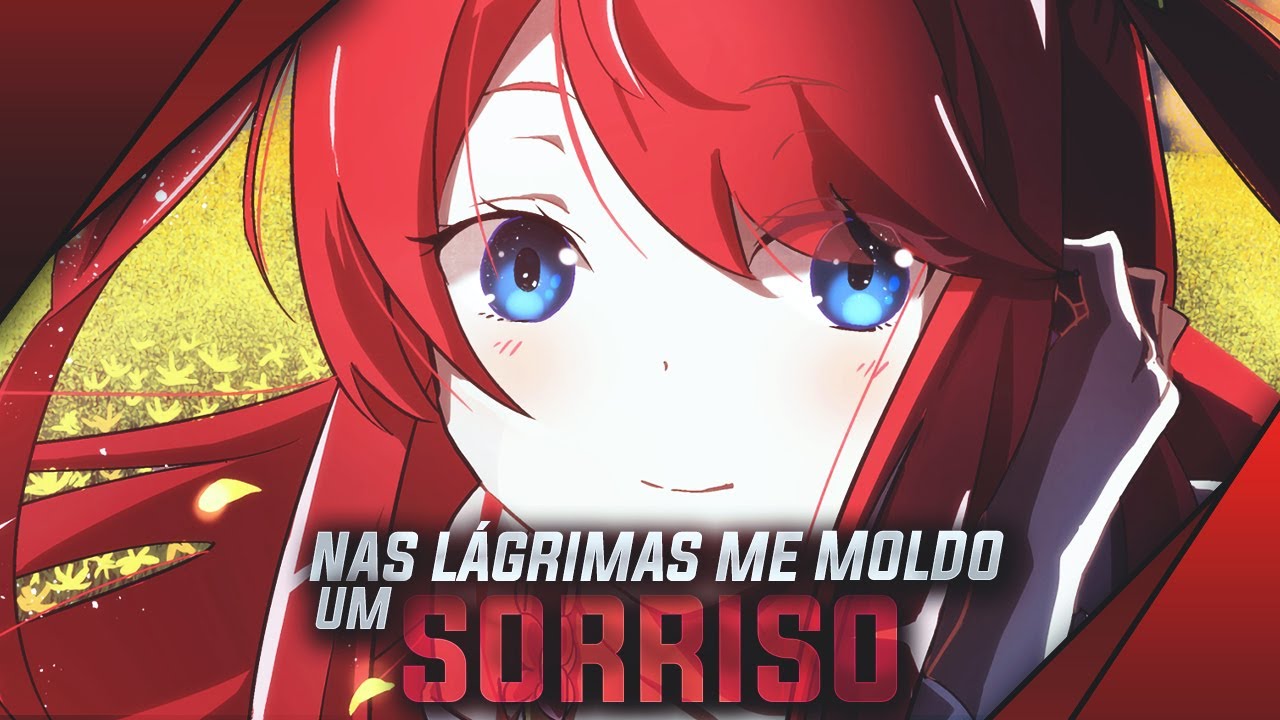 Nas Lágrimas Me Moldo Um Sorriso (Animes)  Akai Part. Thelfos