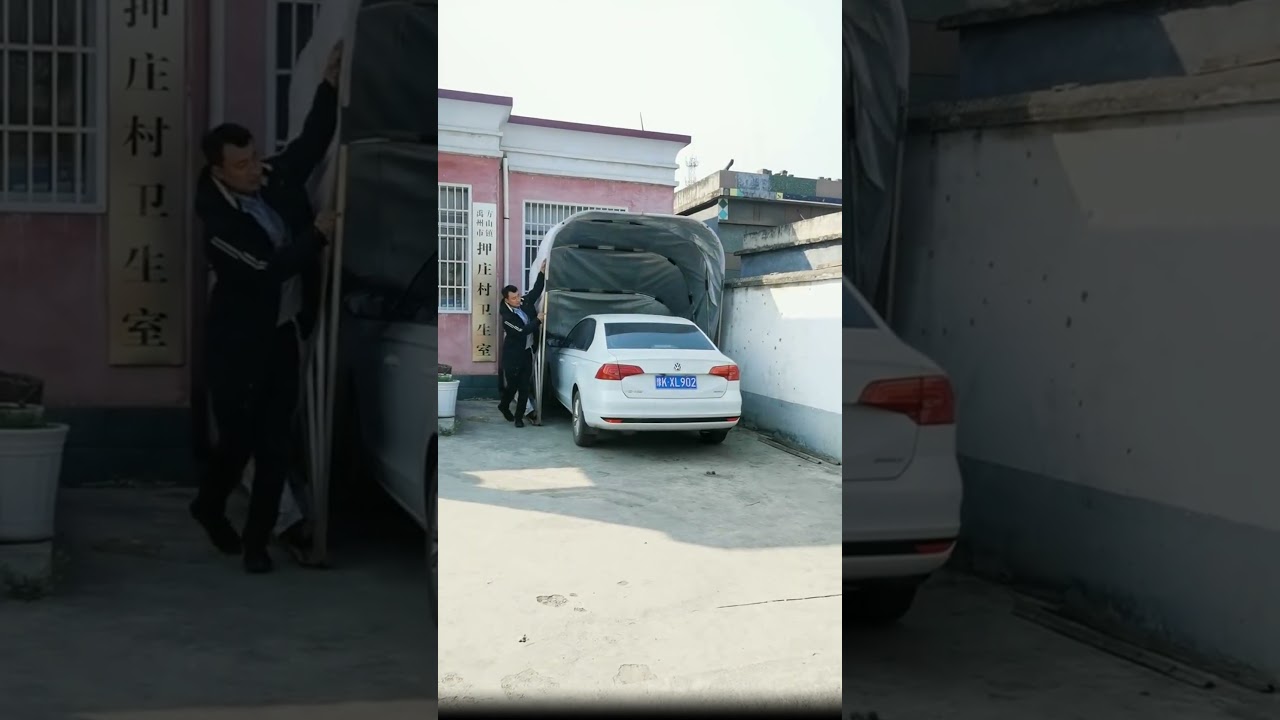 Folding car canopy#cars # awning #carawning #carmodification #carlifestyle#carayolu#carphotography