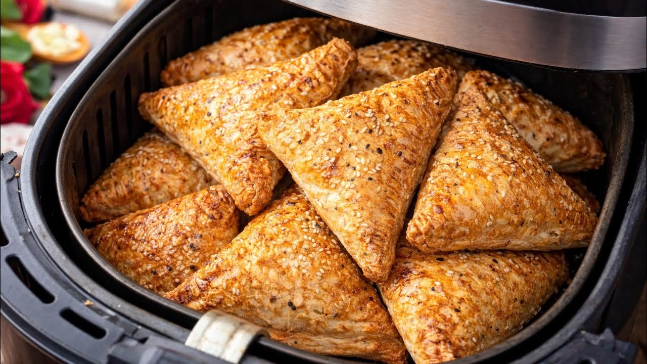 Chinese Chicken Puff Patties Recipe🥐Perfect For Ramzan Iftar🌙Crispy Air Fryer Chicken Patties✨