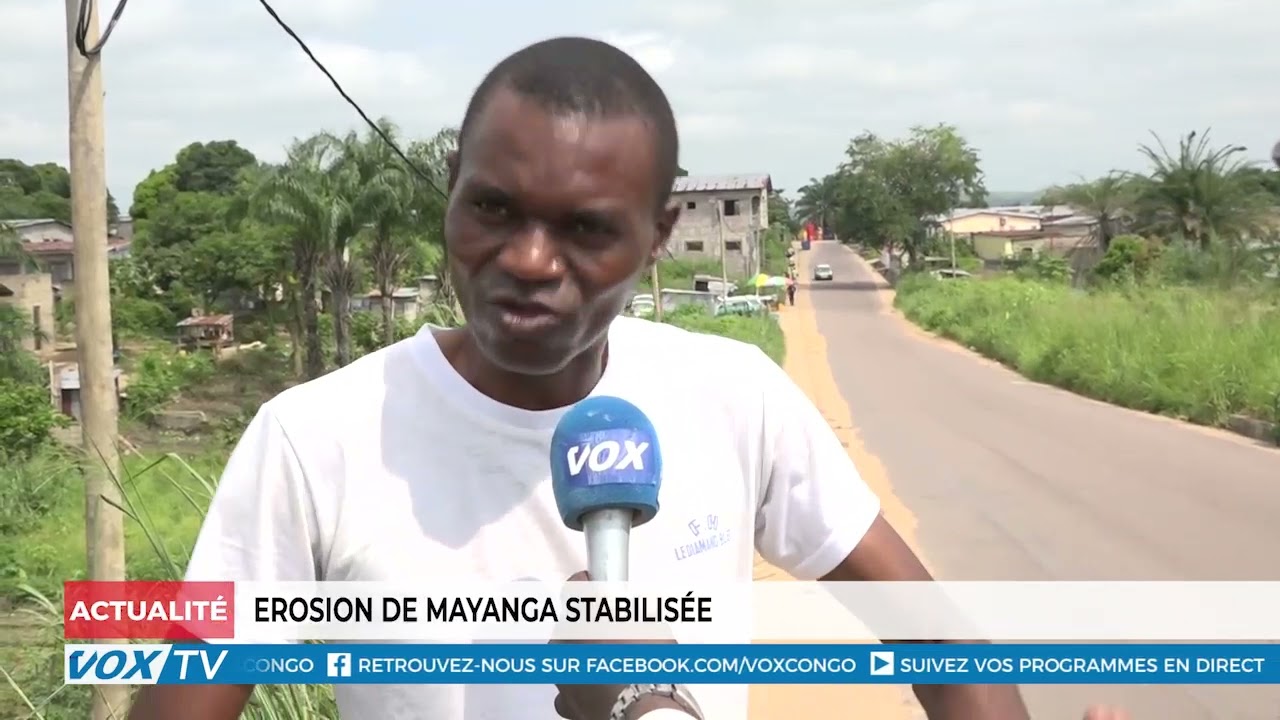 Érosion de Mayanga stabilisée
