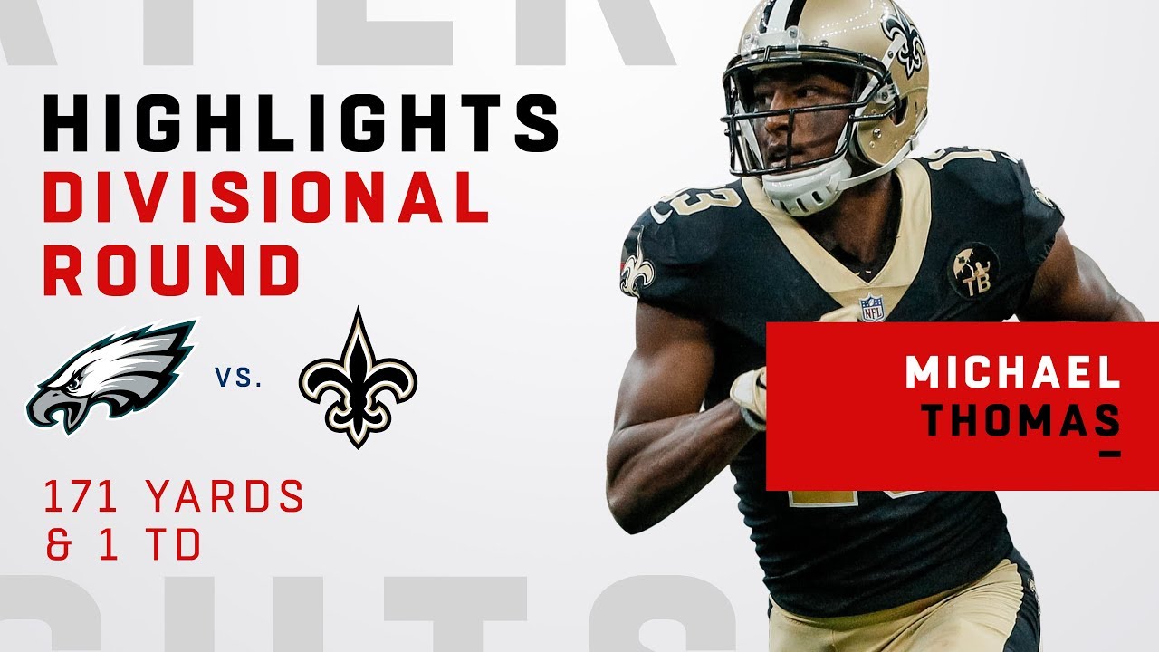 Michael Thomas' Monster Game w/ 12 Catches, 171 Yards & 1 TD!