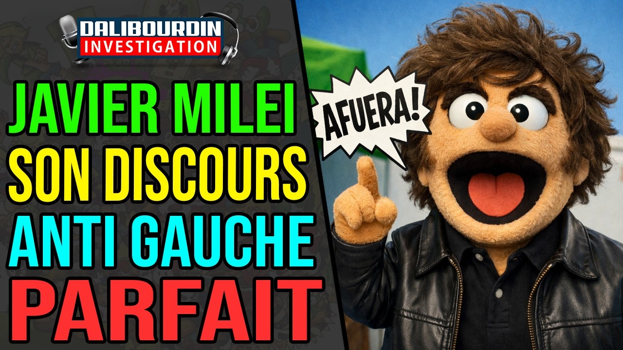 JAVIER MILEI SONT DISCOURS DE DIABOLISATION DE LA GAUCHE DOIT ÊTRE ENSEIGNER PARTOUT