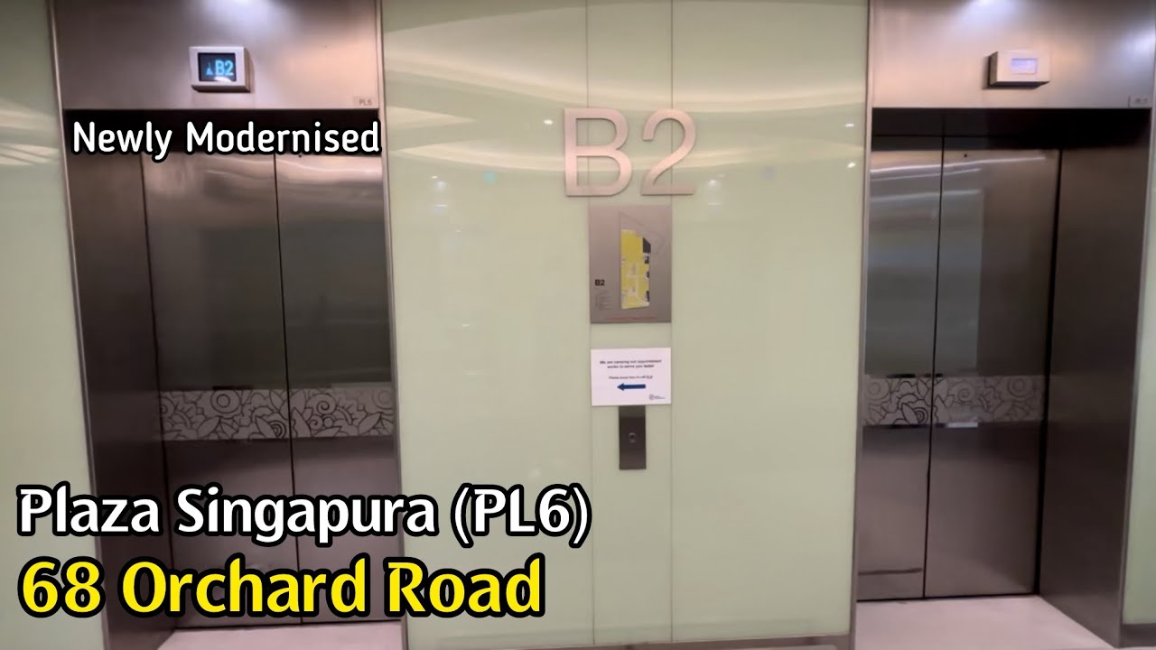 Plaza Singapura (Lobby A) - Modernised 1998 Fujitec Elevator [PL6]