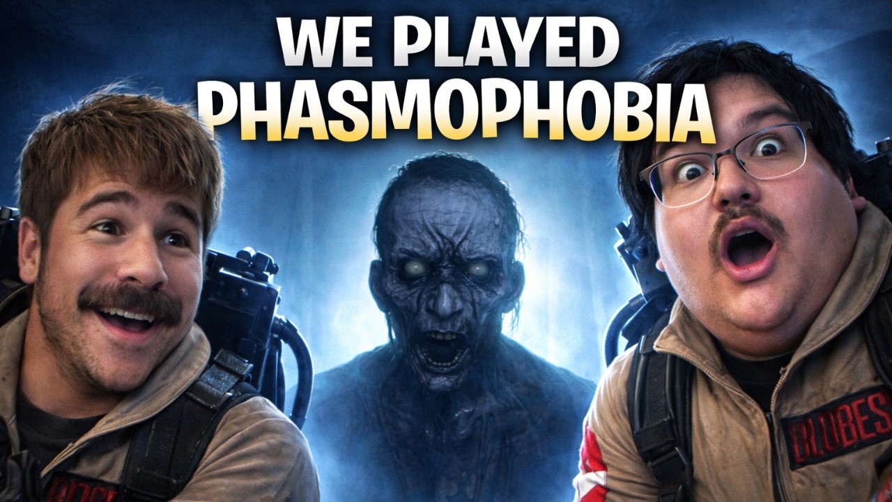 We played Phasmophobia (Scary)