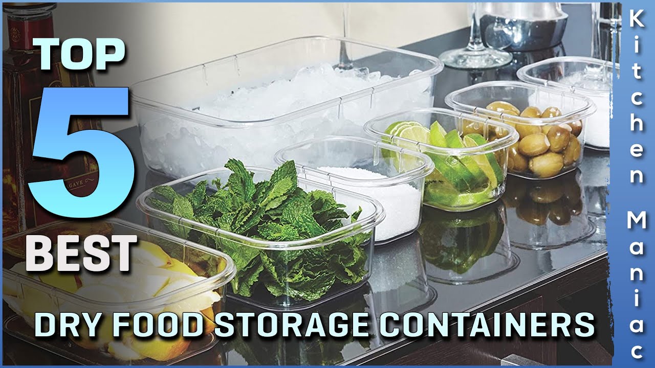 Top 5 Best Dry Food Storage Containers Review in 2025
