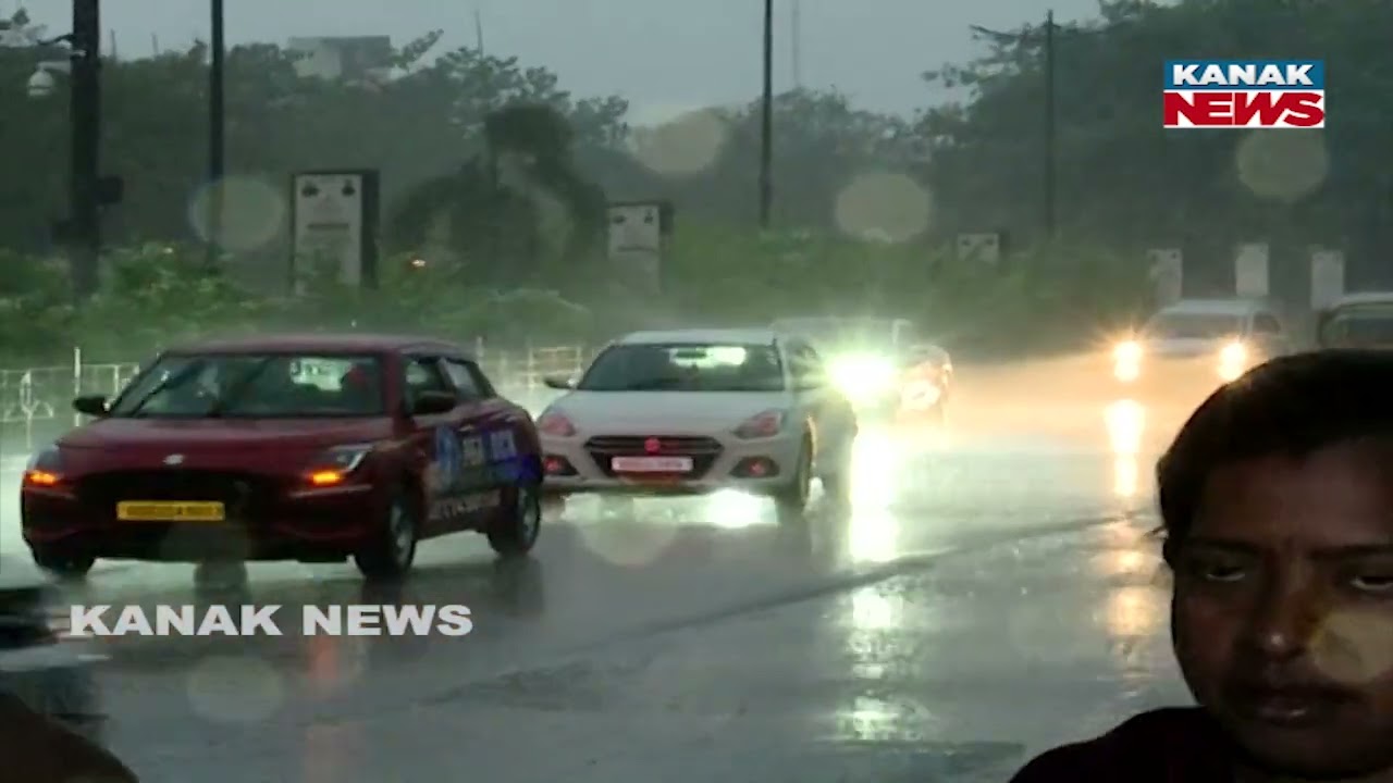 Bhubaneswar Drenched: Sudden Heavy Rain Stuns Residents