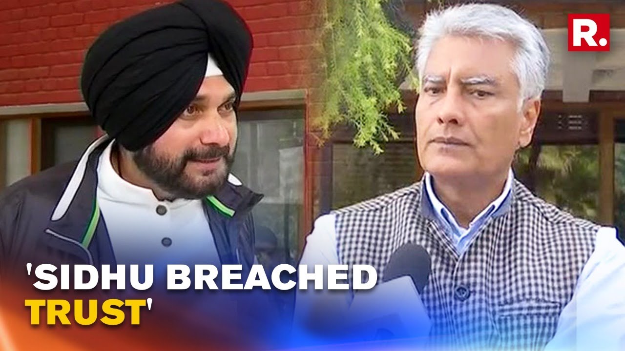 Sunil Jakhar Slams Sidhu For Breaching Congress' Trust | Republic TV