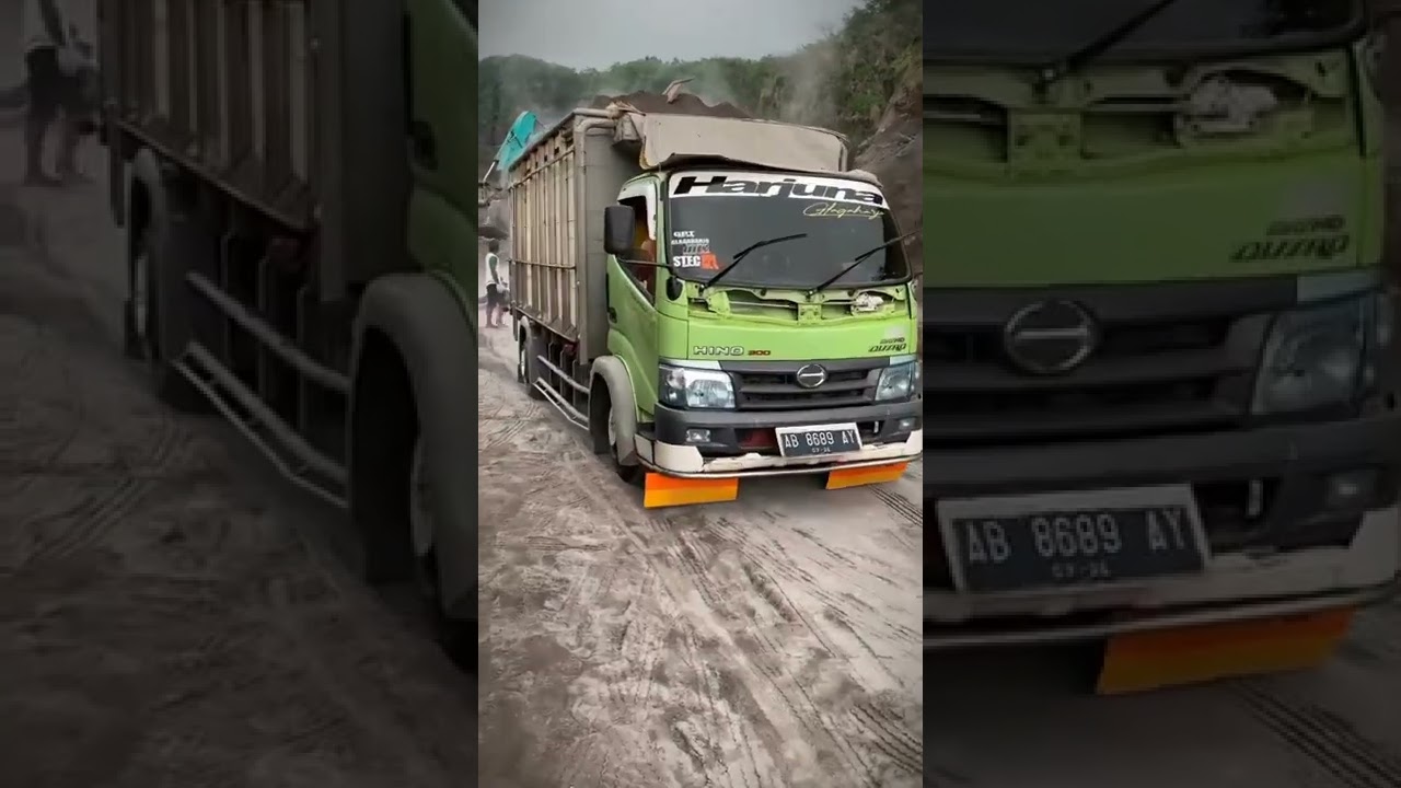 story' wa truk pasir Merapi