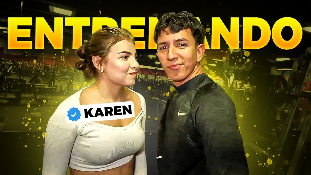 ENTRENANDO EN EL GYM CON KAREN OROZCO | CHANTY