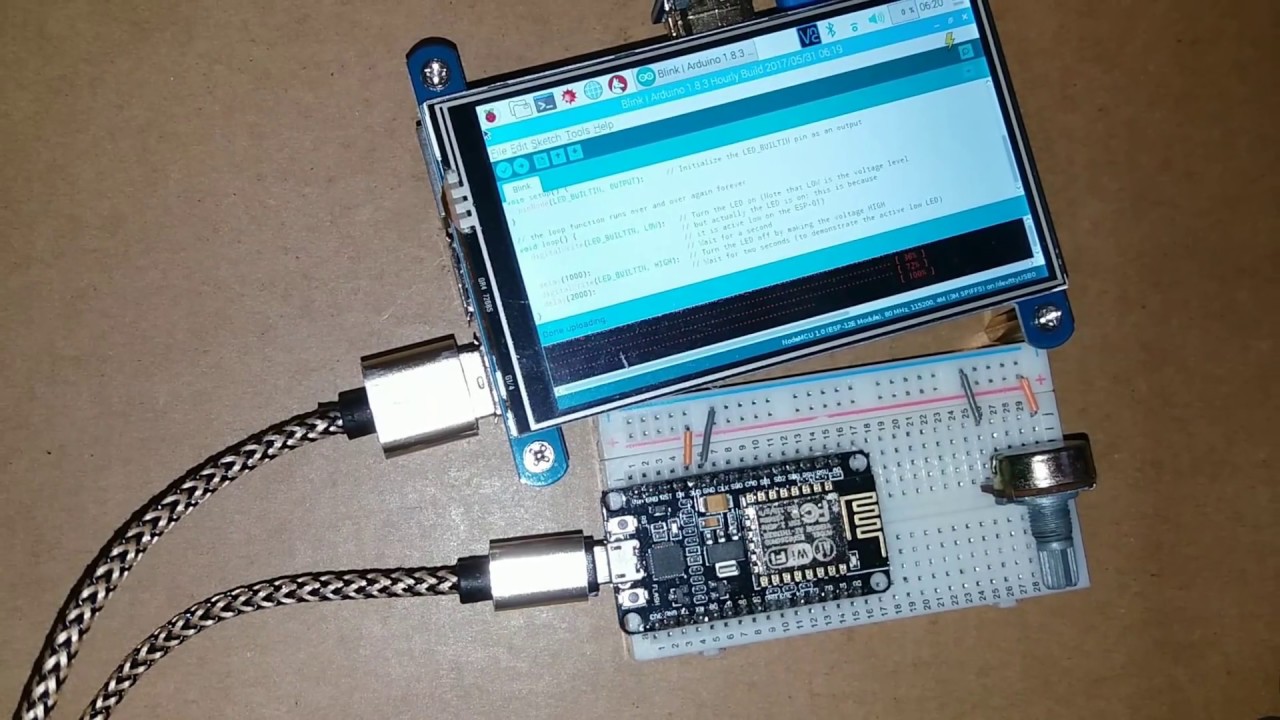 Add ESP8266 core for Arduino to Arduino IDE (run on Raspberry Pi 3/Raspbian Jessie with PIXEL)