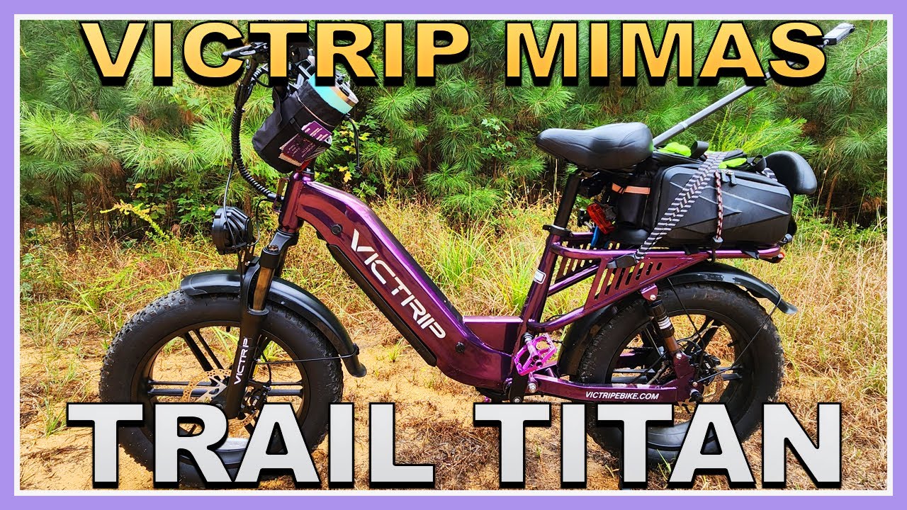 Электровелосипед VICTRIP…MIMAS — это ФИОЛЕТОВЫЙ монстр трейлового спорта… настоящий титан трейлов...