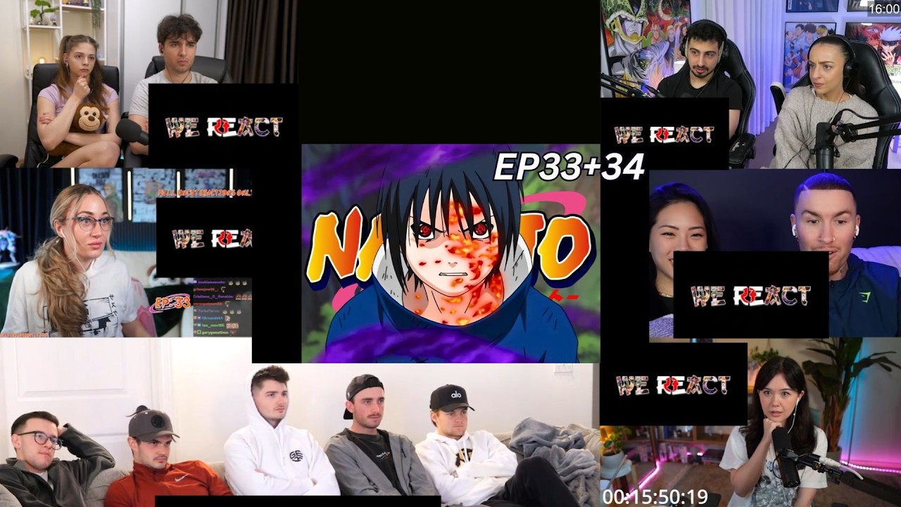 Naruto Episode 33-34 | Reaction Mashup