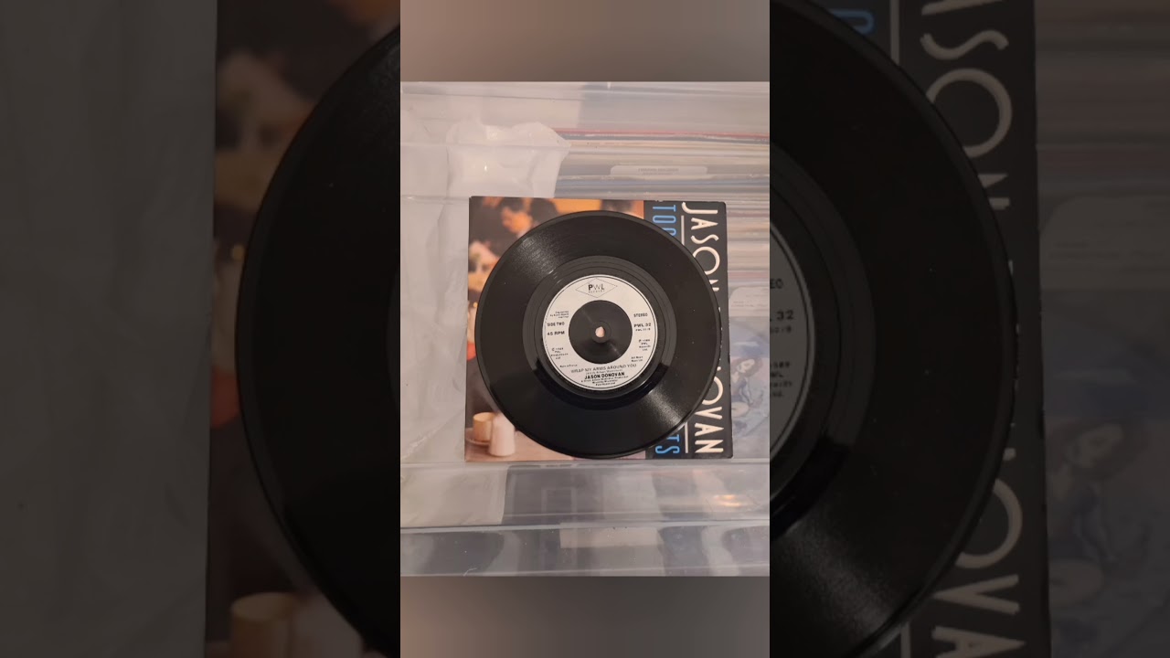 Jason Donovan (Top Many Broken Hearts) 7 inch single on vinyl