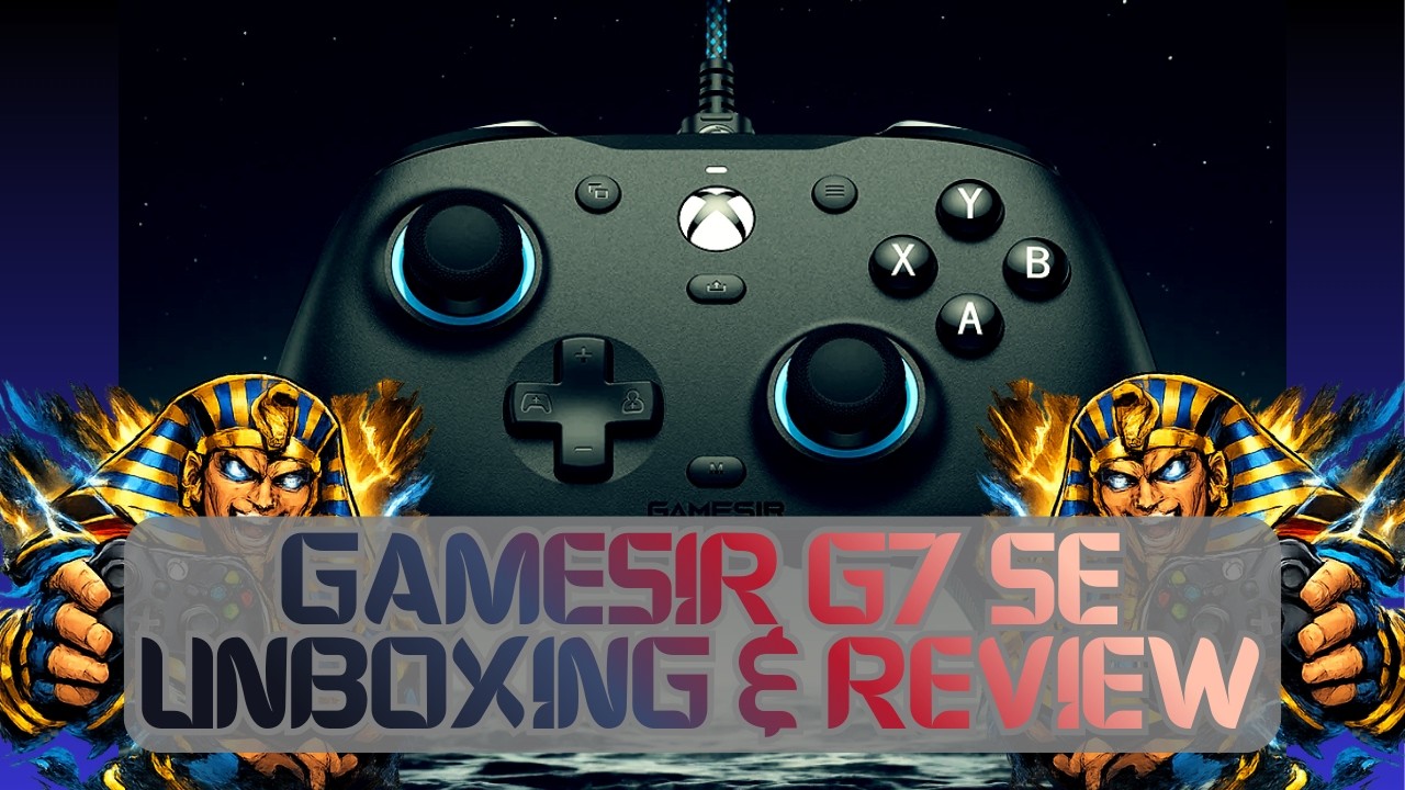 MY FIRST REAL GAMING CONTROLLER!!!! - GameSir G7 SE Unboxing