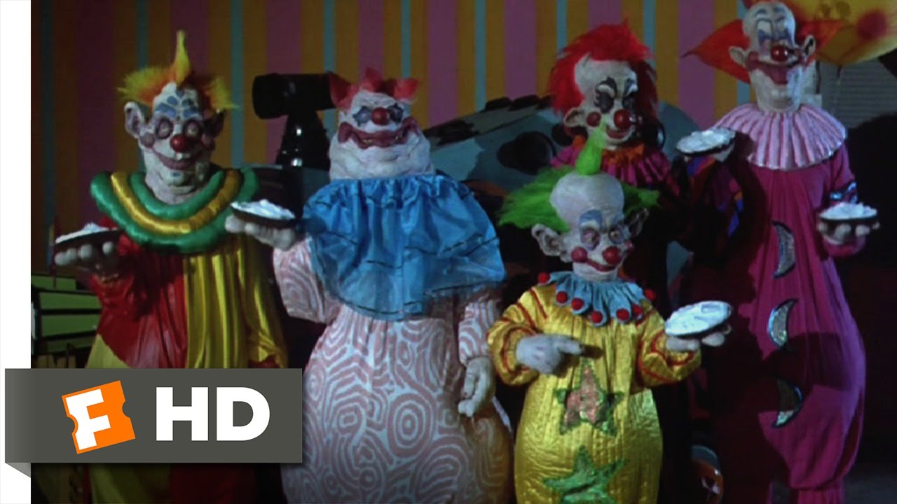 Killer Klowns from Outer Space (9/11) Movie CLIP - Pied to Death (1988) HD
