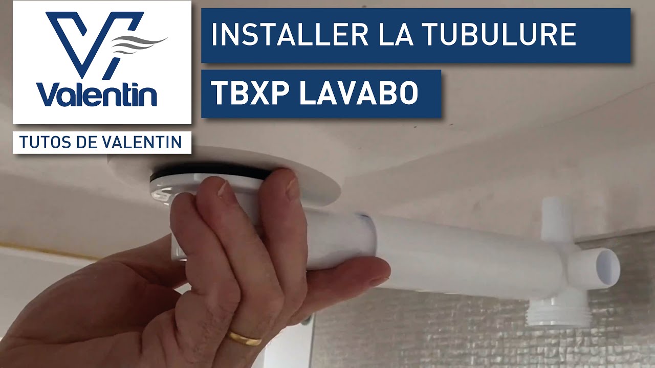 Comment installer l'équipement complet et universel pour lavabo TBXP?