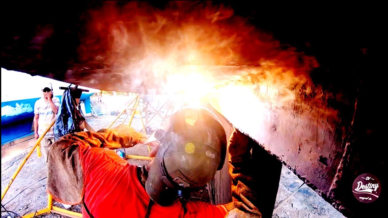 Steel Hull Refit.....Finish!  - SV DESTINY #6